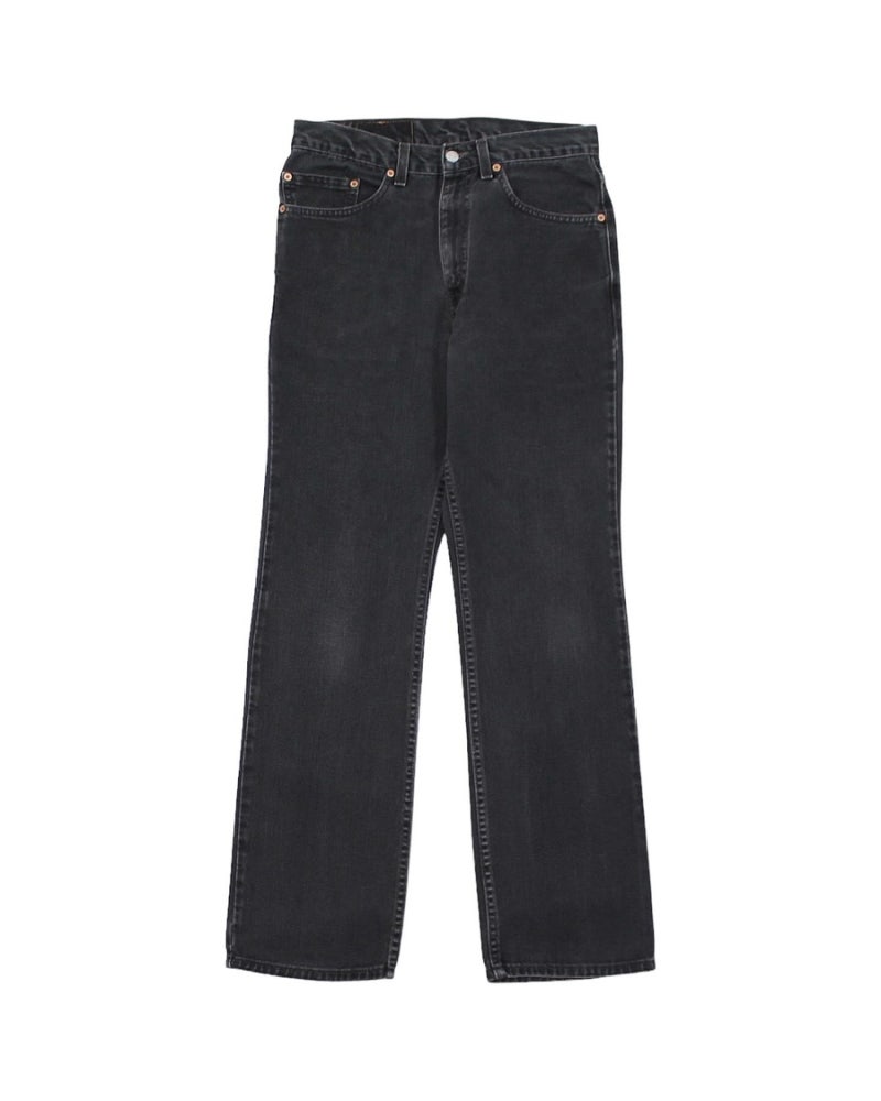[판매완료] 2001 USA Levis 517 Blank Tab Black Boot Cut Denim (32X32) 리바이스 빈티지 흑청 부츠컷 데님 미....