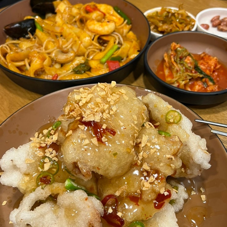  또간집 명동편 란주칼면에서 맛있는 식사했어요!!