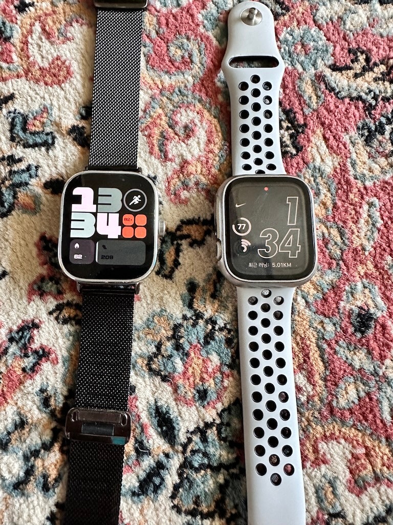 요즘 가성비 스마트 워치라는 [샤오미 레드미워치4]구매...애플워치와 이래서 다르구나! : 네이버 블로그