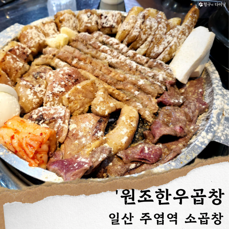  일산 주엽역 맛집 소곱창/원조한우곱창' 모둠구이