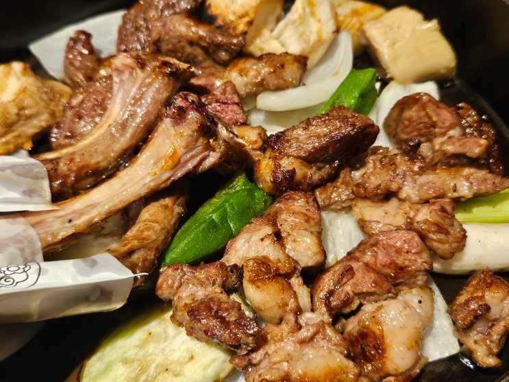  서울 삼성동 맛집 양꽃 양갈비 고기 회식장소