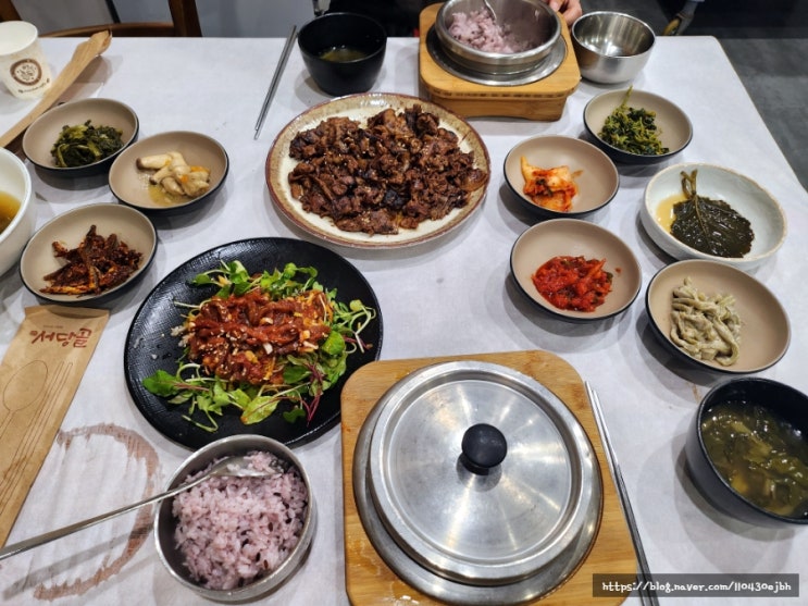  선바위역 맛집 서당골 과천 : 돼지불백 가마솥밥 정식 후기