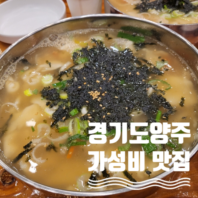  경기도 양주 맛집 이 가격 실화?! 5000원 가성비 버들골칼국수