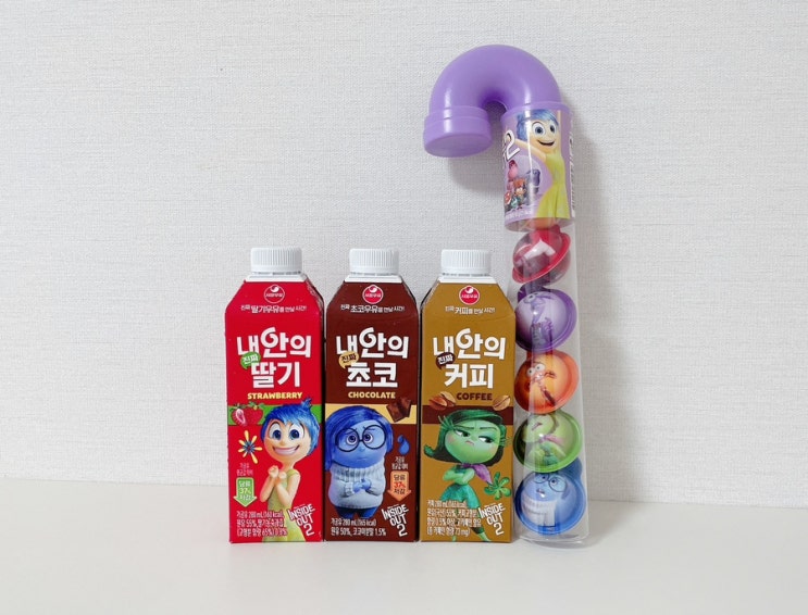 인사이드아웃2 캐릭터굿즈 기억구슬 젤리 & 서울우유 인사이드아웃2 캐릭터굿즈 기억구슬 젤리 & 서울우유