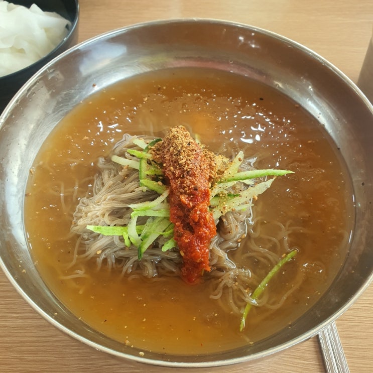  인천 구월동 냉면 맛집 수정냉면 추천해요