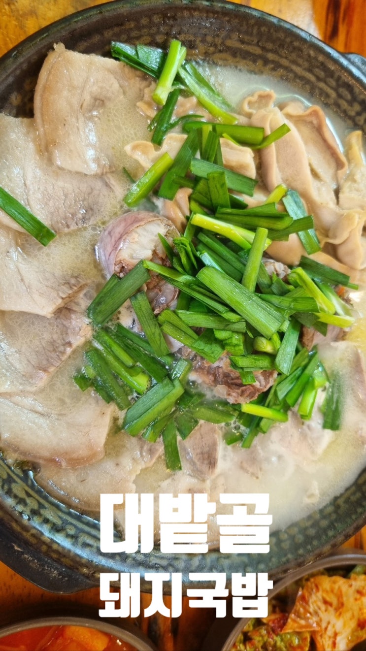  울산 아쿠아왁싱 남자왁서가 추천하는 대밭골 돼지국밥