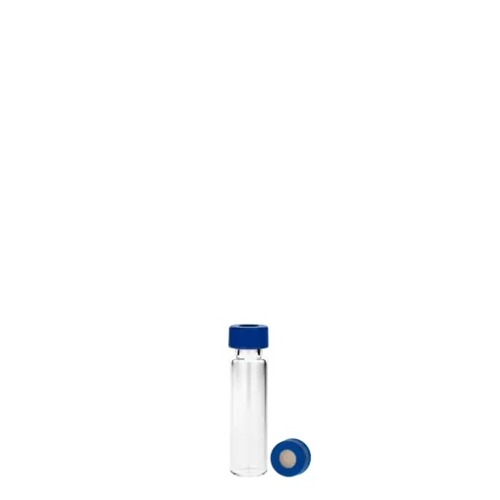  [유리초자] 2.5 ml 투명 셉텀 샘플 바이알 & 스크류 캡 2.5 ml Clear Septum Vial & Screw cap