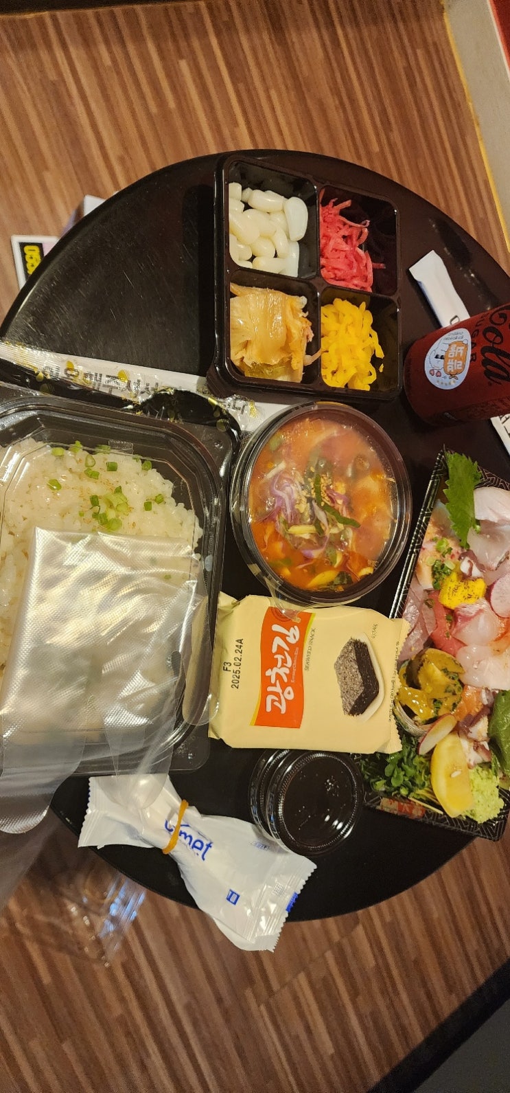  시험 전 마지막 만찬 창원 숙성회전문점 모락모락