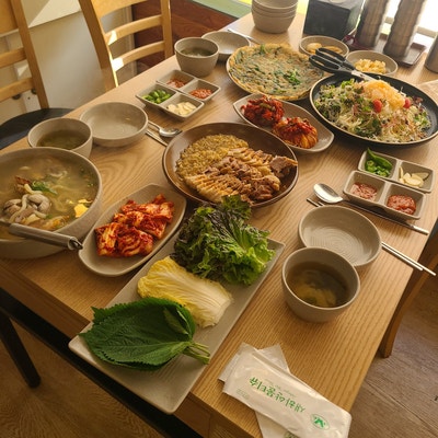 용인 기흥구맛집 대덕골보쌈 칼국수 기흥구청점에서 점심식사