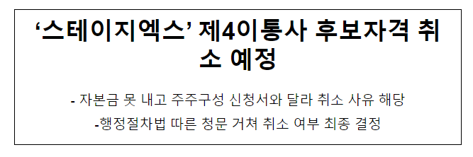 이동통신 신규사업자 필요서류 검토결과 이동통신 신규사업자 필요서류 검토결과