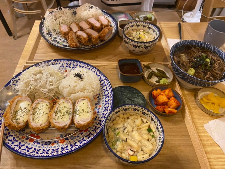  카츠현 감삼점 : 일식 돈가스 + 냉모밀 (내돈내산)