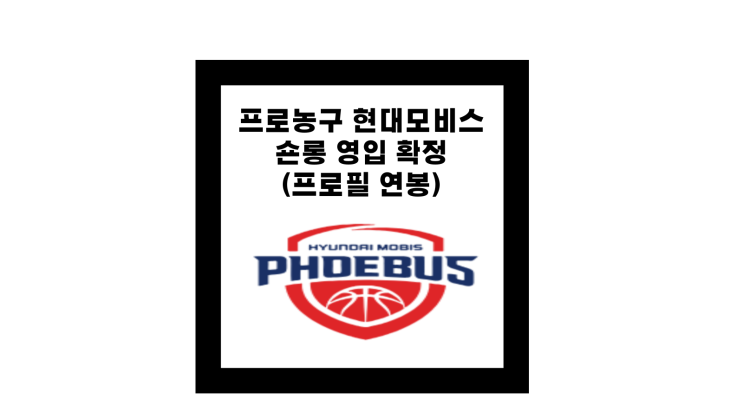 프로농구 <b>현대모비스 숀롱</b> 영입 확정 (프로필 연봉)