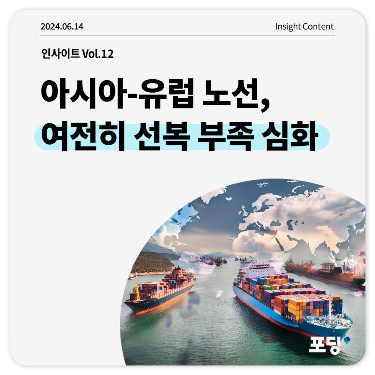  아시아-유럽, 대규모 신조 공급에도 여전히 선복 부족