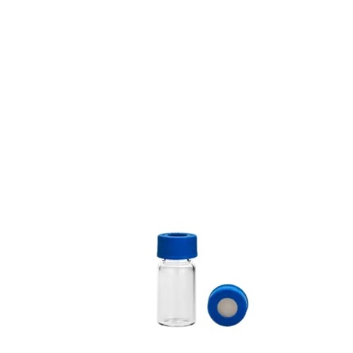  [유리초자] 3.75 ml 투명 셉텀 샘플 바이알 & 스크류 캡 3.75 ml Clear Septum Vial & Screw cap