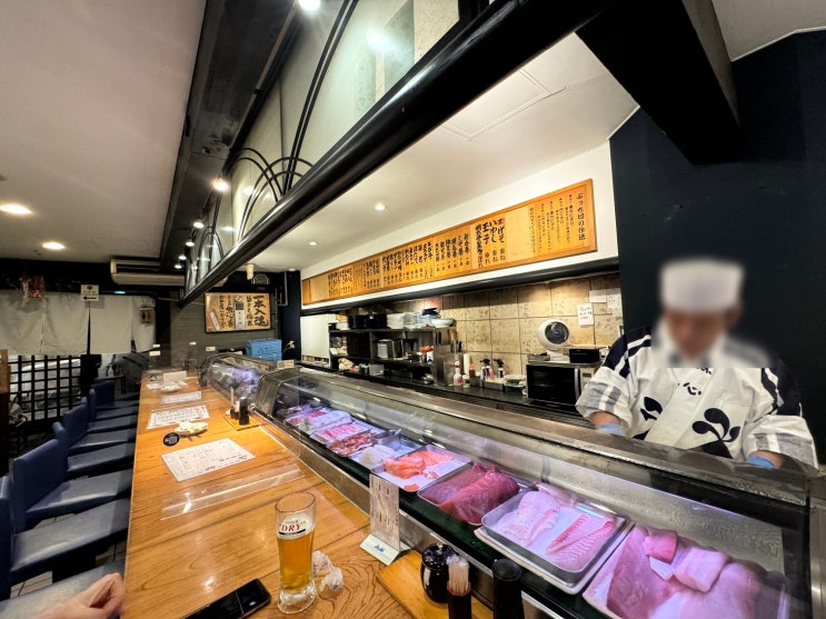  오사카 난바 도톤보리 맛집 스시(초밥) 우오신 미나미 정준하 마부장