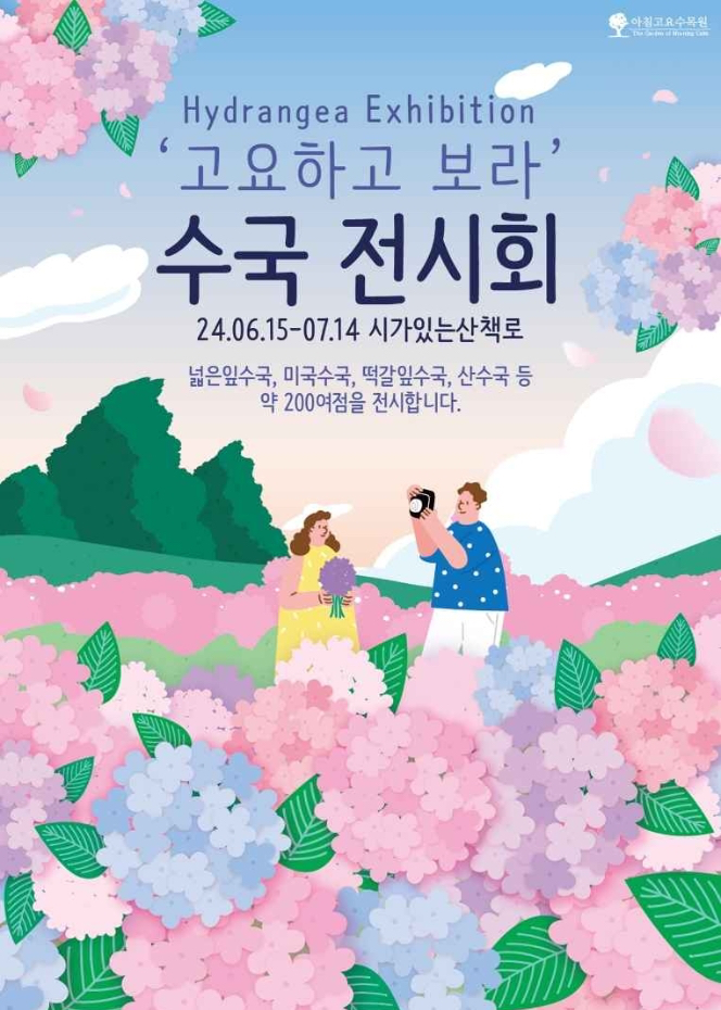 경기도 가평 가볼만 한 곳, 아침고요수목원 수국전시회(2024.06.15 ~ 2024.07.14) 경기도 가평 가볼만 한 곳, 아침고요수목원 수국전시회(2024.06.15 ~ 2024.07.14)