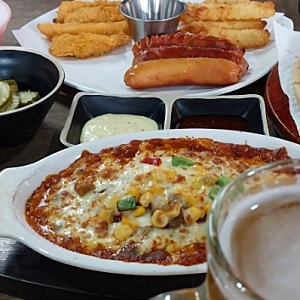 시원한 맥주 한잔할수있는 힙한 남원맛집 오구쌀피자