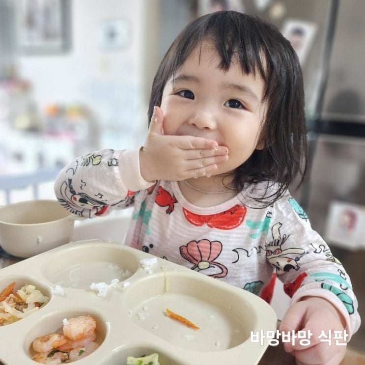  식기세척기 가능한 예쁜 아기식판 바망바망식판
