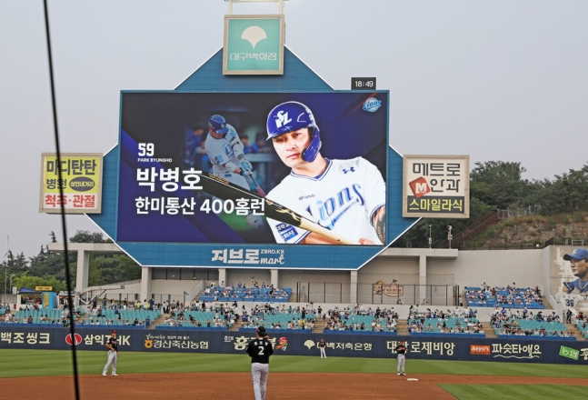 <b>박병호</b>는 400<b>홈런</b>, 최정은 476<b>홈런</b>, 이승엽은 626<b>홈런</b>