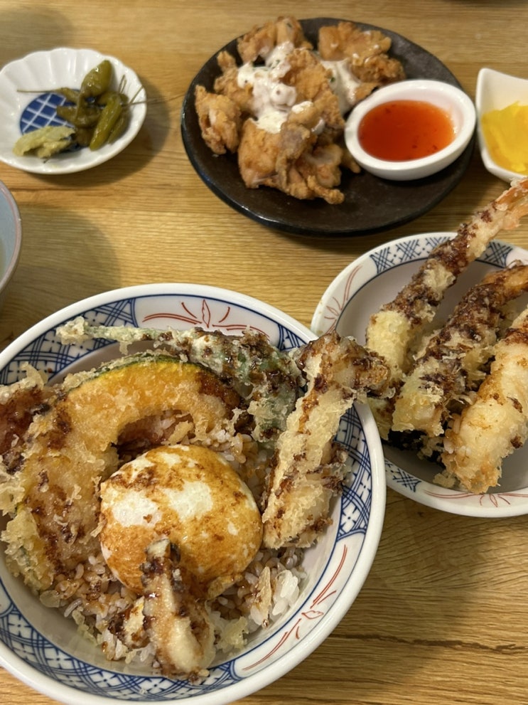  제주대 정문 맛집 아우라텐동 현지인 픽