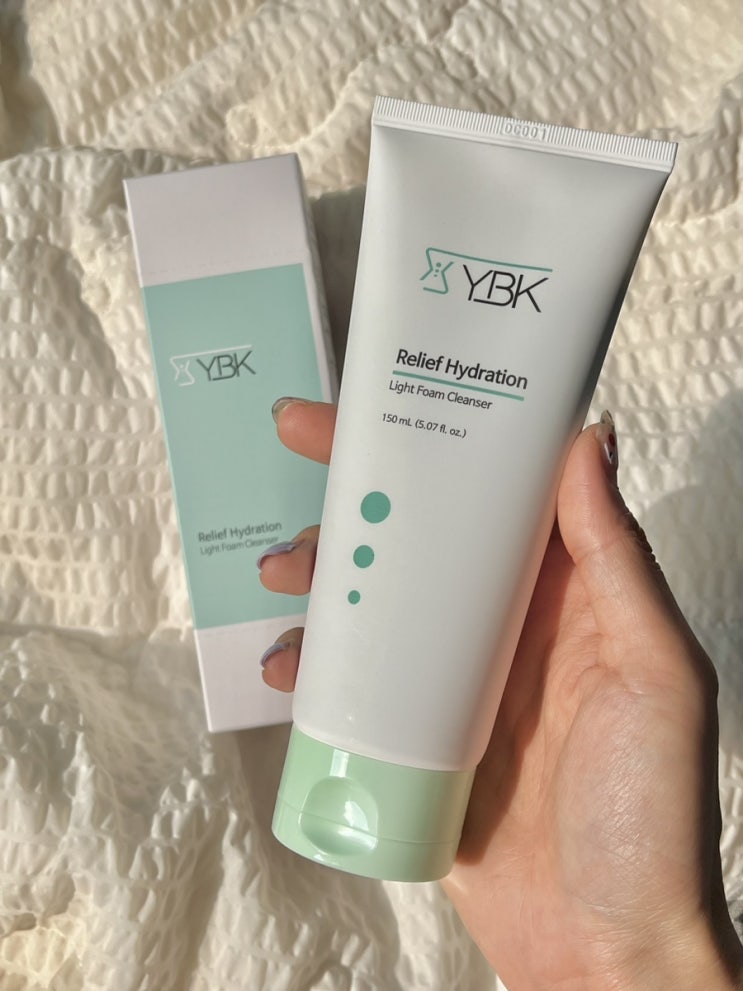  약산성클렌징폼 YBK 릴리프 하이드레이션 라이트 폼클렌저 사용후기