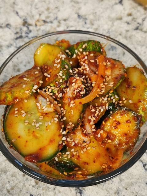  [반찬]초간단 오이무침 레시피