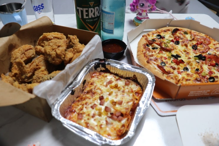  몬스터피닭 다대점 배달 후기