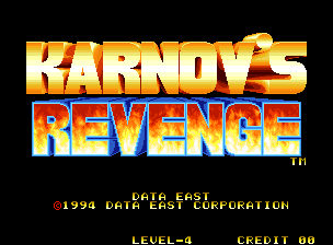  MVS 카르노브의 복수 Karnov's Revenge