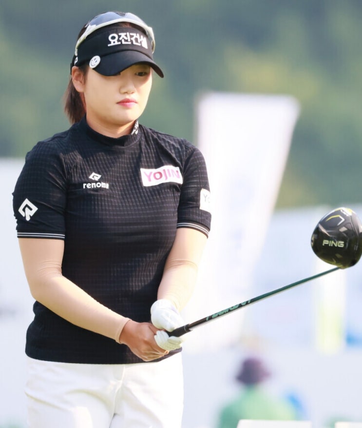 *<b>노승희</b> 3타차 단독<b>선두</b>-2024 "제38회 <b>한국여자 오픈</b>"-둘째... 