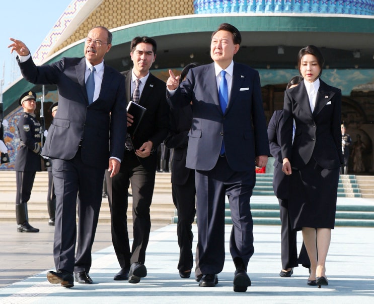 윤석열 대통령, 오늘 한-우즈벡 <b>정상회담</b>…<b>협력</b> 분야 확대 논의 등