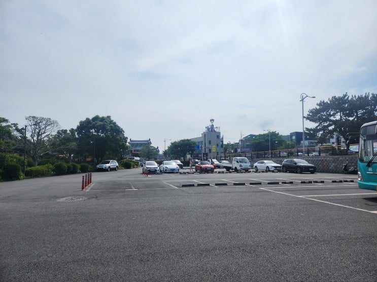 제주도 정방폭포 입장료 주차장 제주 서귀포 여행 볼거리 폭포 해녀