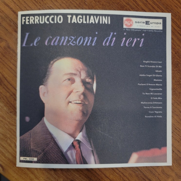  Ferundio Tagliavini / Le canzoni di ieri