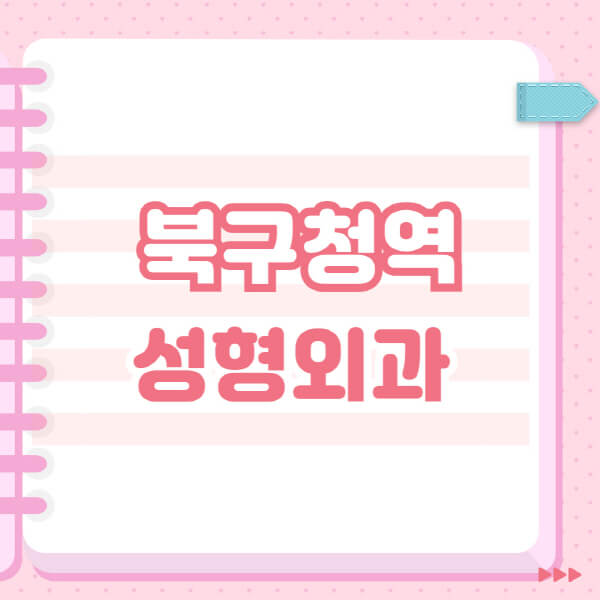  북구청역에서 성형외과 명소&블랙리스트 공개! 코, 눈, 보톡스 후기