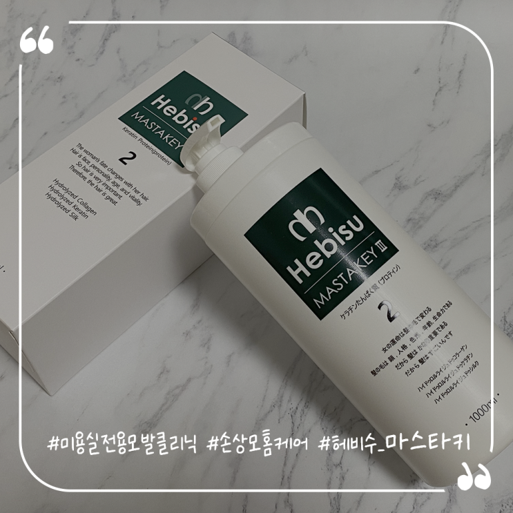  미용실전용모발크리닉 헤어팩추천 손상모홈케어 헤비수 마스타키