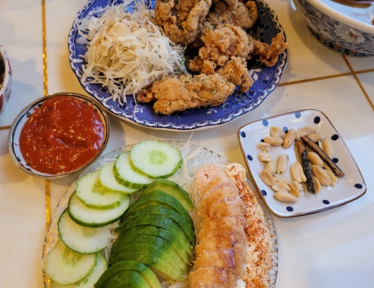  위자네 봉담 술집 얼큰한 바지락 술찜 술안주 메뉴 추천