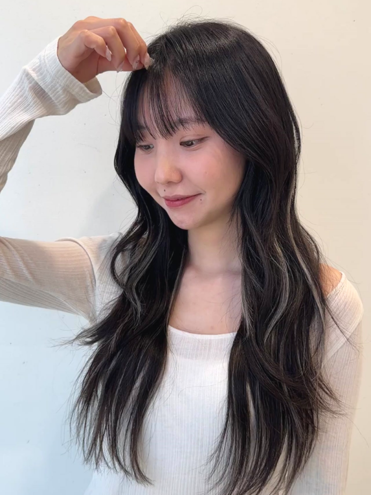  탈색 없이 할 수 있는 옴브레 솜브레 붙임머리 | 서울 분당 붙임머리 전문