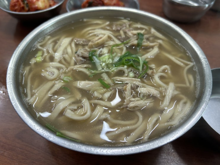  서울 동대문구 청량리역 오래된 지역 맛집 <혜성칼국수>