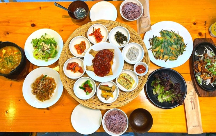  해운대 한식 오손한상 달맞이 고개 맛집으로 소문나