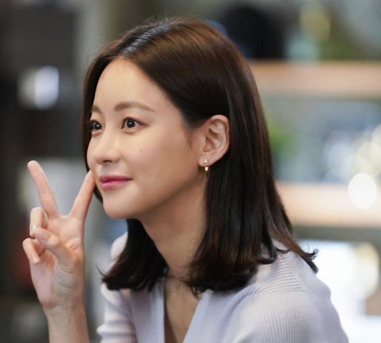 오연서 중단발 스타일/플레이어2 오연서 머리/브라운 염색 추천