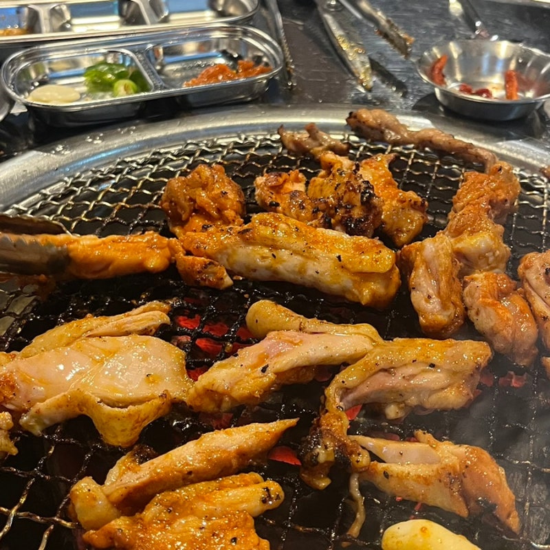 하남 미사 준이네숯불닭갈비:: 닭목살 찐맛집 : 네이버 블로그