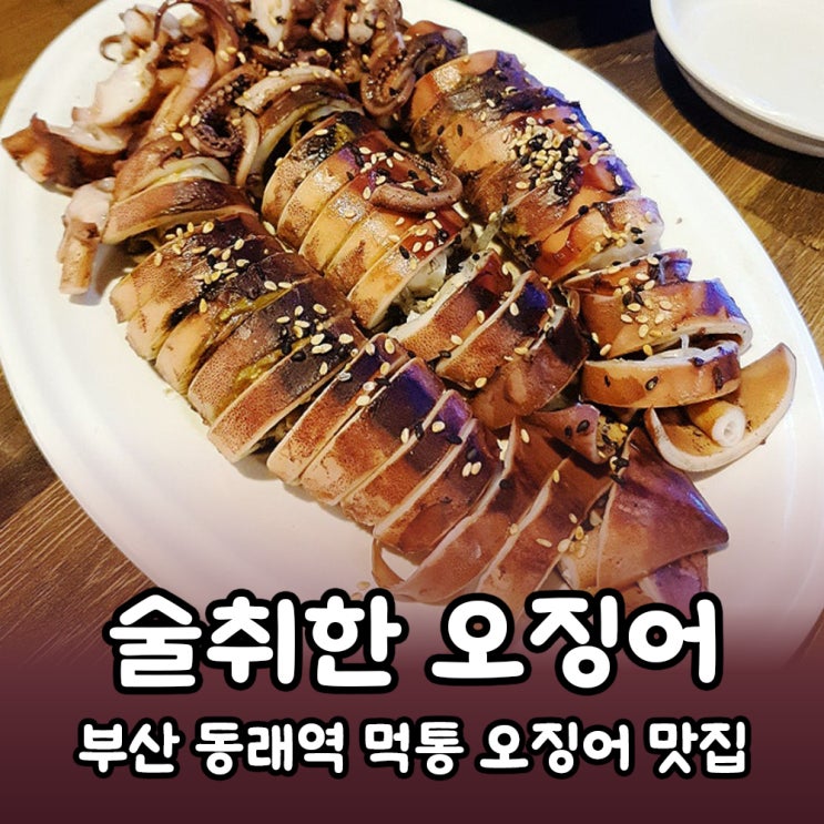  먹통오징어가 맛있는 동래 술집 <술취한오징어> 내돈내산 후기