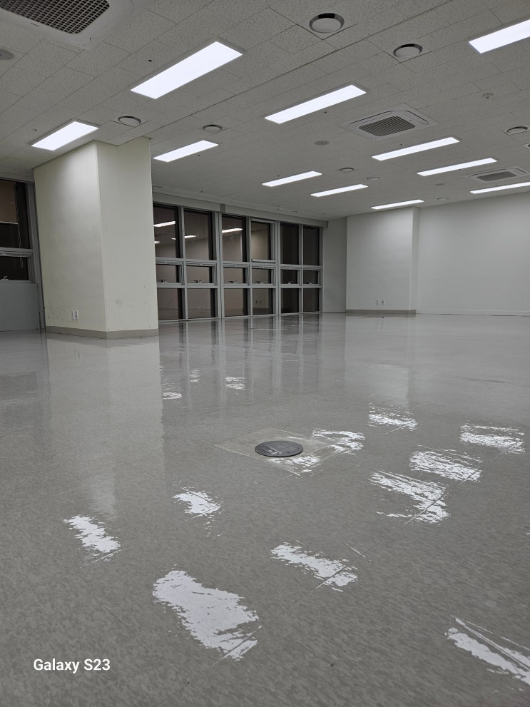  금천구 가산동 사무실청소                                    한화비즈메트로2차 바닥청소 입니다