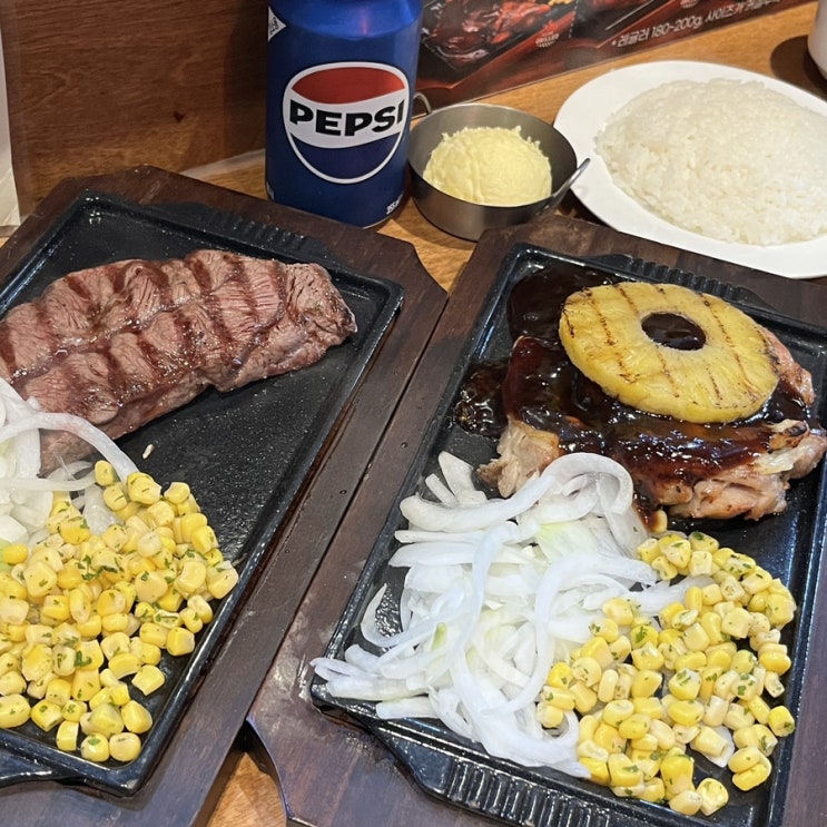  강남역 신분당선 혼밥 맛집 헤비스테이크