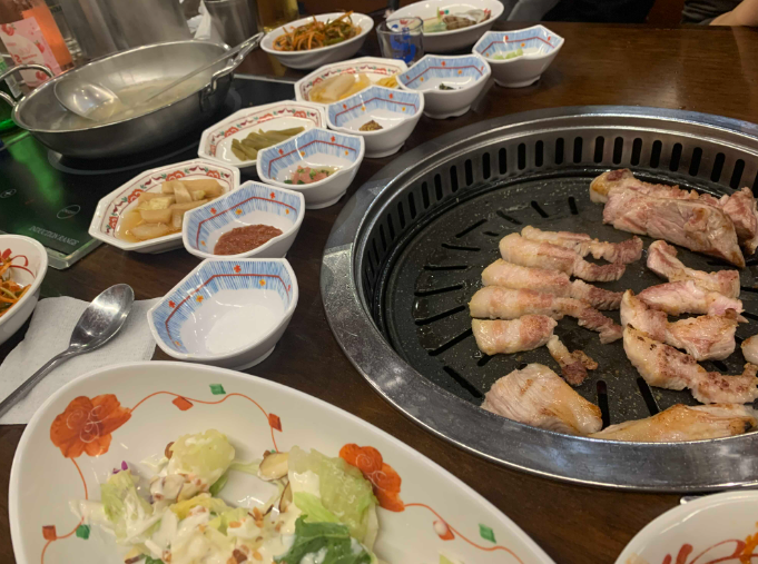  경상남도 창원시 성산구 부잣집(삼겹살, 목살, 크림볶음밥, 물냉면)