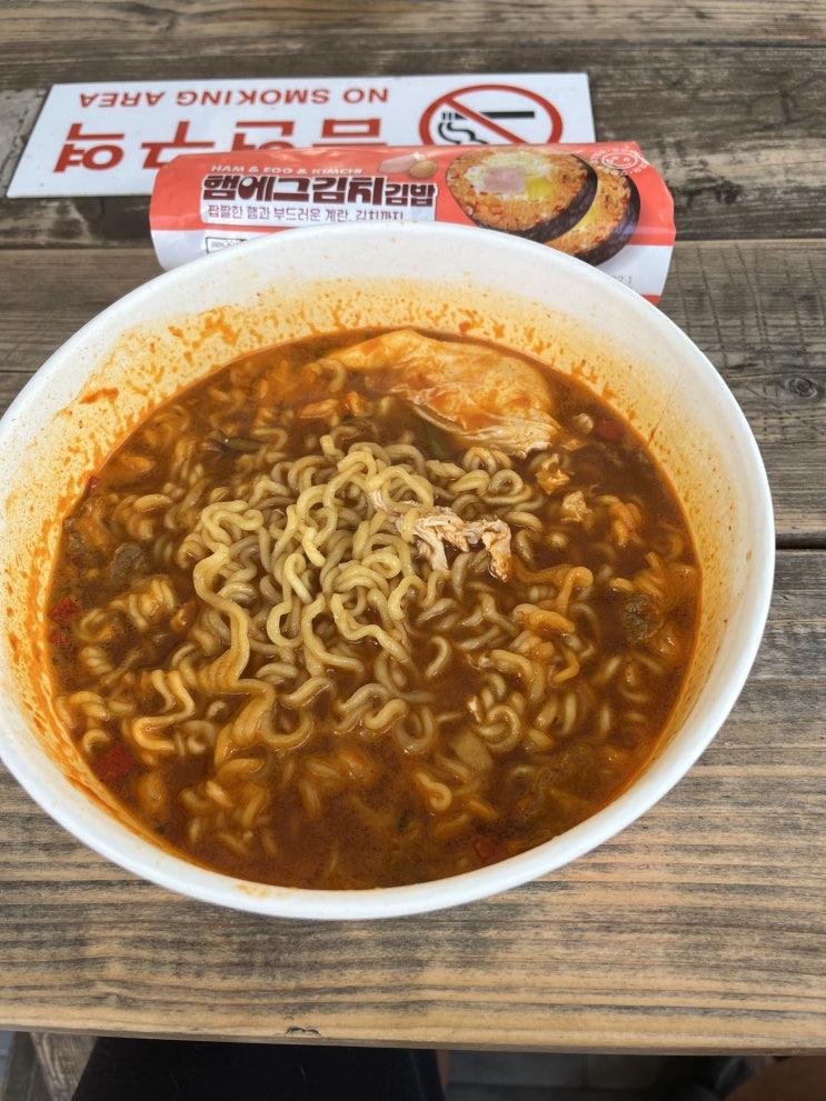 아침은 라면에 김밥 / 골목냥이 / 고양이 심장사상충 예방 /카드 수령을 했는데 잔소리도 수령이 되더군요 / 포켓로그 클래식 모드 깸!