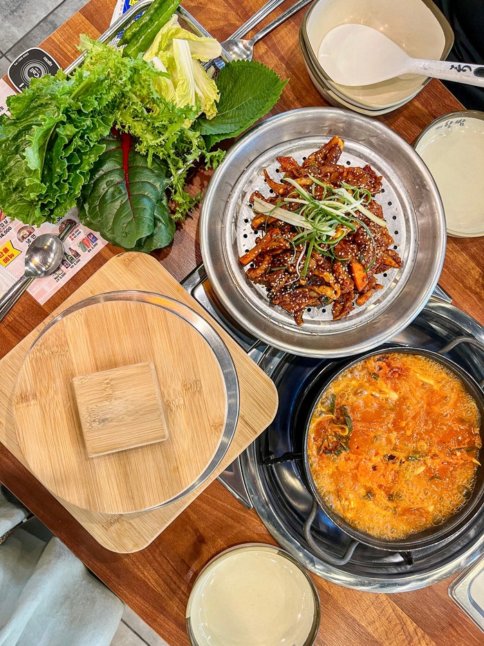 목포 밥집 1974한쌈본점