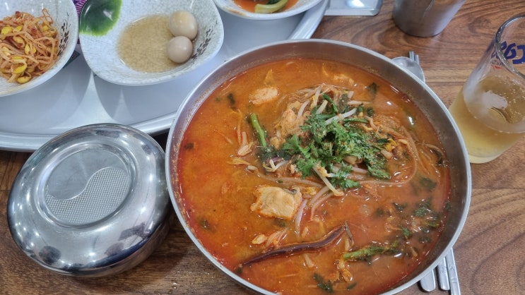  라테라스 근처 식당 장어탕 맛집 돌산진모가든
