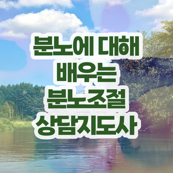  분노 조절장애약 15일 만에 분노조절상담지도사자격증 합격 비법 요점정리