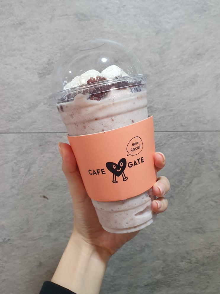  [광명사거리 카페 맛집] 여름한정 신메뉴 (컵)팥빙수 | 카페게이트 아크포레점