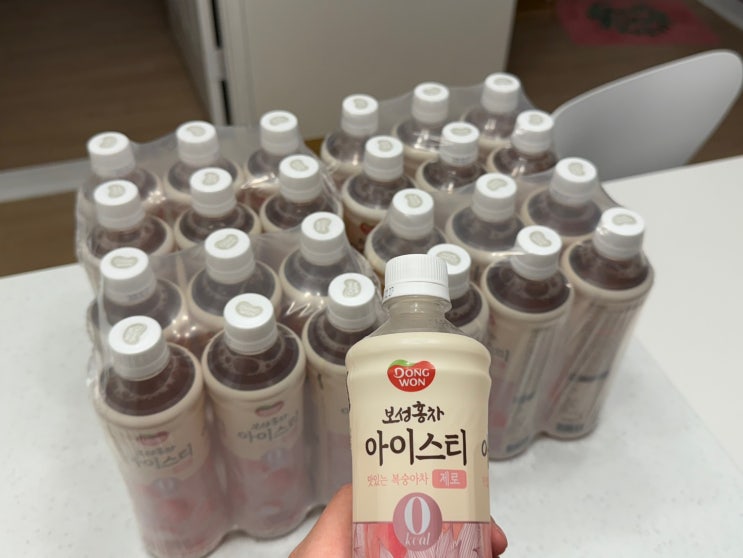  동원 <보성홍차 아이스티 제로 복숭아> 리뷰